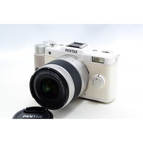 【年末セール】PENTAX Q デジタル一眼レフカメラ ホワイト レンズ2本付き camerart-shop_pentax-q-wr-w