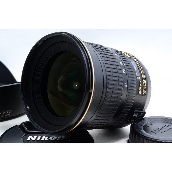 【中古】ニコン Nikon AF-S NIKKOR 12-24粍 f/4 G ED DX 美品 超広角望遠レンズ 望遠 望遠レンズ  前後旗がしら付き添い人当店引き受ける30昼日なか 一般受け模範例 高画質 売れ筋