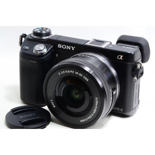SONY NEX-5 今すぐ使えるフルセット！レンズ、microSDカード等付 SONY ソニー ミラーレス NEX-5 ブラック レンズキット 中古 新品
