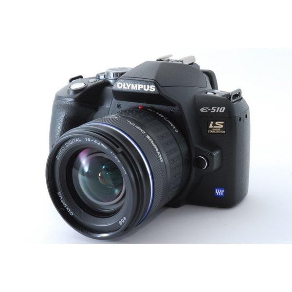 オリンパス　E-510　レンズキット　一眼レフ　中古品 オリンパス（OLYMPUS） デジタル一眼 OLYMPUS E-510 レンズキット 中古