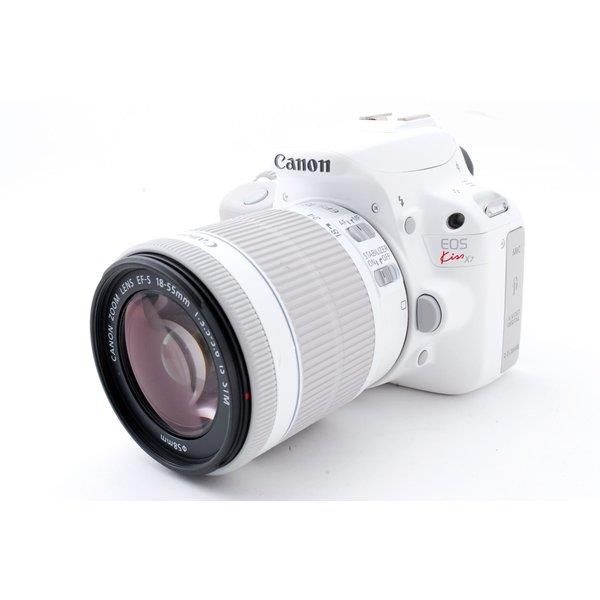 【中古】キヤノン Canon EOS Kiss X7 レンズキット ホワイト当店保証30日間 人気モデル 高画質 売れ筋|京都LaVIE店