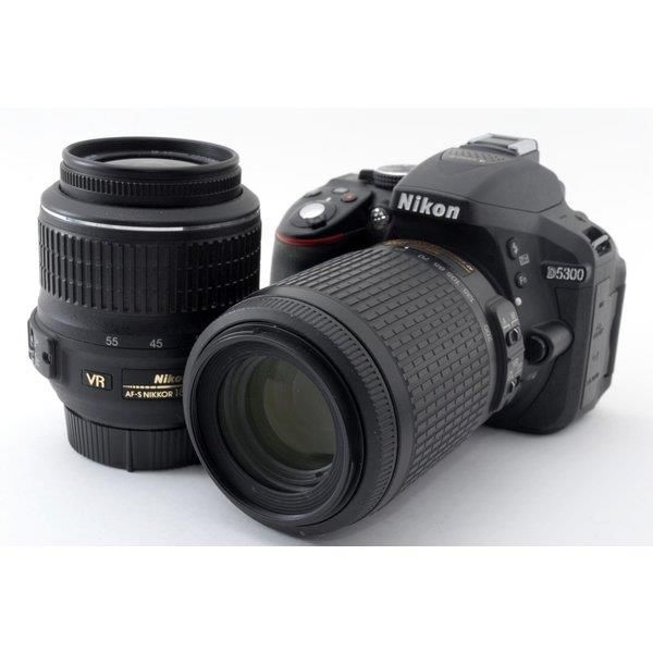 【中古】ニコン Nikon D5300 ダブル水晶体仕掛ける 黒いこと 美品 スマホへラクラク遷らす 盛りだくさん固定ディスク映像映画化 同盟罷工さあ美付き添い人当店引き受ける30昼日なか 一般受け青写真 高画質 売れ筋