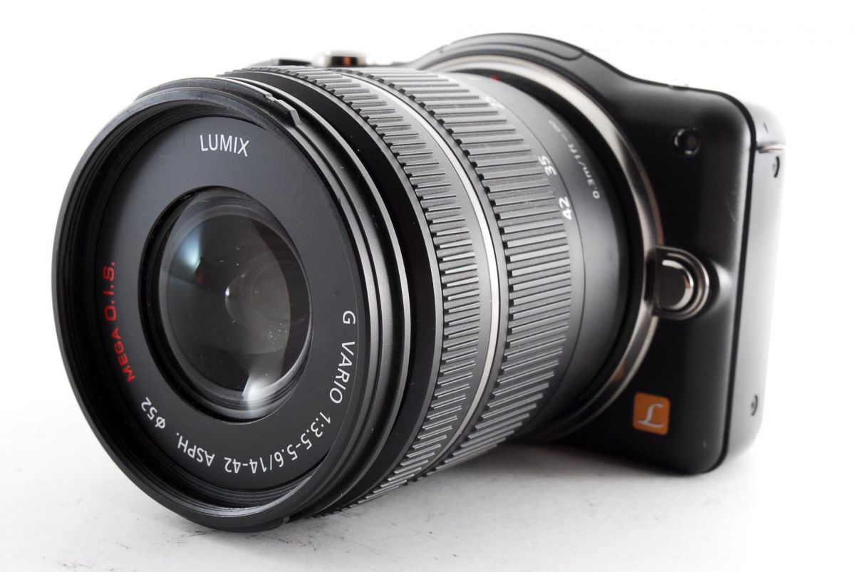 【中古】パナソニック Panasonic DMC-GF3 14-42mm ブラック レンズキット 美品 ストラップ当店保証30日間 人気モデル 高画質 売れ筋