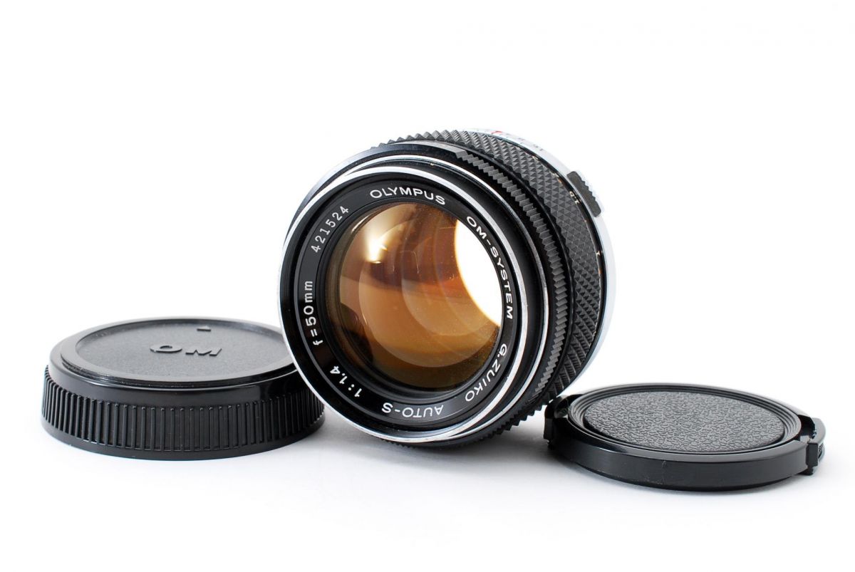 【中古】オリンパス Olympus G.ZUIKO OM-SYSTEM AUTO-S 50mm 1:1.4 [1048]当店保証30日間 人気モデル 高画質 売れ筋｜京都LaVIE店