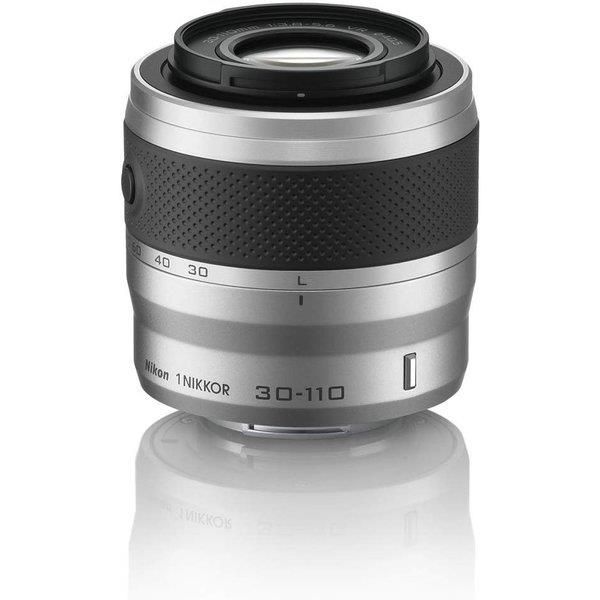 【中古】ニコン Nikon 望遠ズームレンズ 1 NIKKOR VR 30-110mm f/3.8-5.6 シルバー ニコンCXフォーマット専用当店保証30日間 人気モデル 高画質 売れ筋