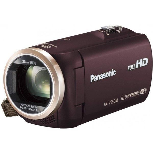 【中古】パナソニック Panasonic デジタルハイビジョンビデオカメラ 内蔵メモリー32GB ブラウン HC-V550M-T当店保証30日間 人気モデル 高画質 売れ筋|京都LaVIE店