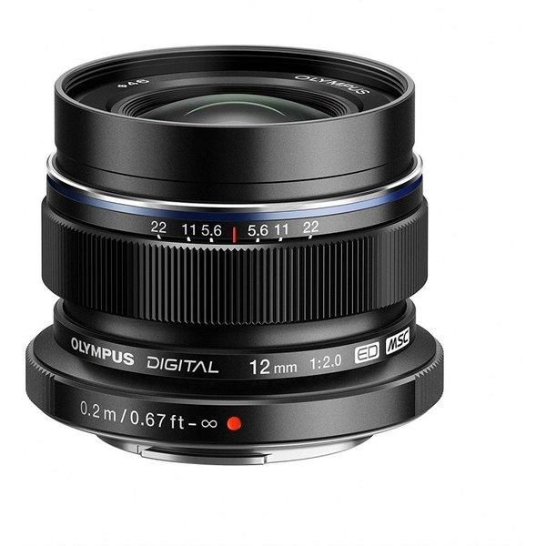 【中古】オリンパス OLYMPUS 単興味の中心水晶体 M.ZUIKO DIGITAL ED 12粍 F2.0 黒いこと ED 12粍 F2.0 BLK当店引き受ける30昼日なか 一般受け模範例 高画質 売れ筋