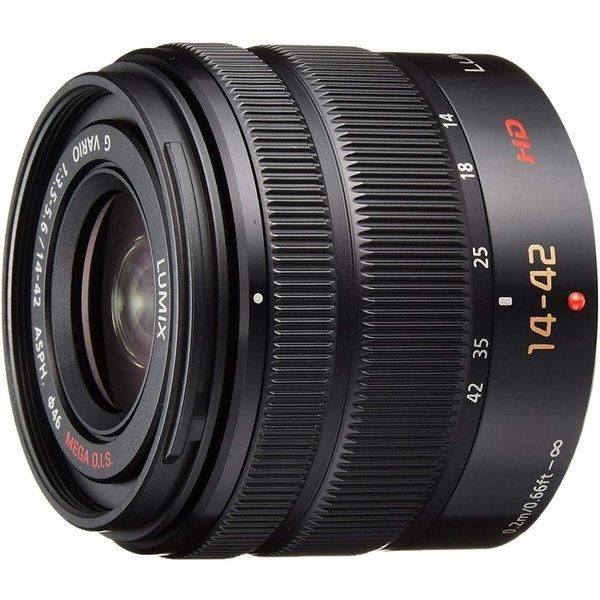 【中古】パナソニック Panasonic 標準ズームレンズ G VARIO 14-42mm/F3.5-5.6 II ASPH. ブラック H-FS1442A-K当店保証30日間 人気モデル 高画質 売れ筋|京都LaVIE店