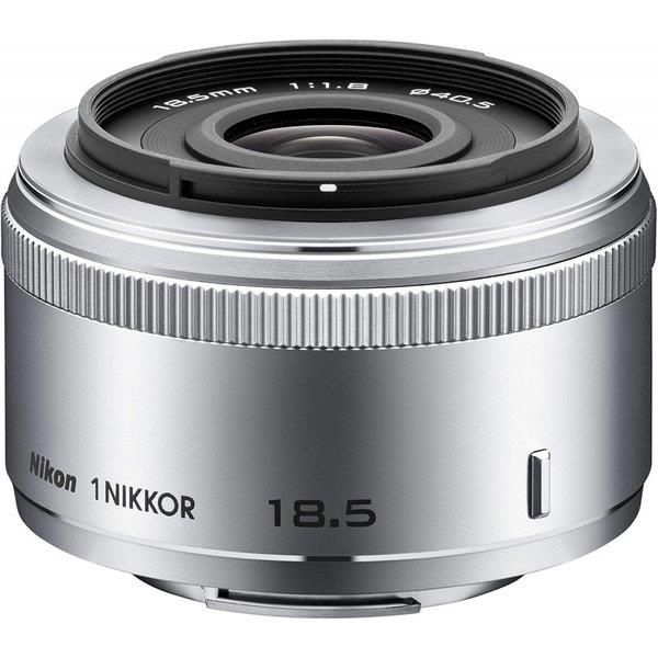 【中古】ニコン Nikon 単焦点レンズ 1 NIKKOR 18.5mm f/1.8 シルバー ニコンCXフォーマット専用当店保証30日間 人気モデル 高画質 売れ筋