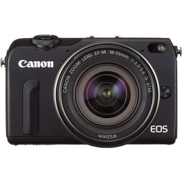 【中古】キヤノン Canon EOS M2 レンズキット ブラック当店保証30日間 人気モデル 高画質 売れ筋