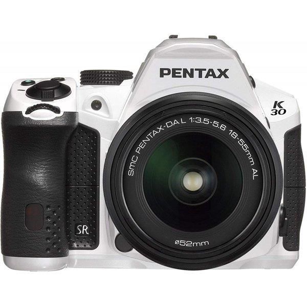 【中古】ペンタックス PENTAX K-30 レンズキット [DAL18-55mm] クリスタルホワイト当店保証30日間 人気モデル 高画質 売れ筋｜京都LaVIE店