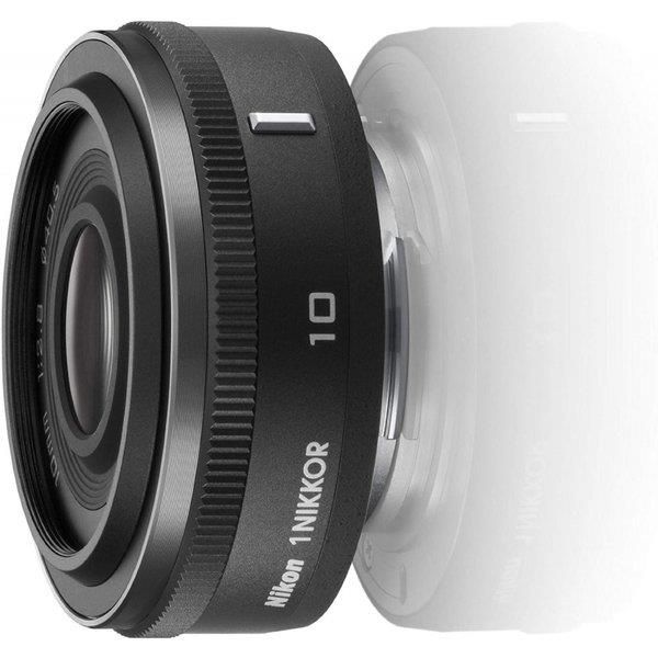 【中古】ニコン Nikon 単焦点レンズ 1 NIKKOR 10mm f/2.8 ブラック ニコンCXフォーマット専用当店保証30日間 人気モデル 高画質 売れ筋