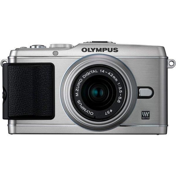 【中古】オリンパス OLYMPUS E-P3 レンズキット シルバー E-P3 LKIT SLV当店保証30日間 人気モデル 高画質 売れ筋