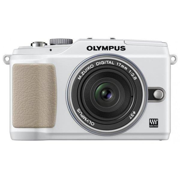 【中古】オリンパス OLYMPUS E-PL2 パンケーキレンズキット 白いこと当店引き受ける30昼日なか 一般受け青写真 高画質 売れ筋