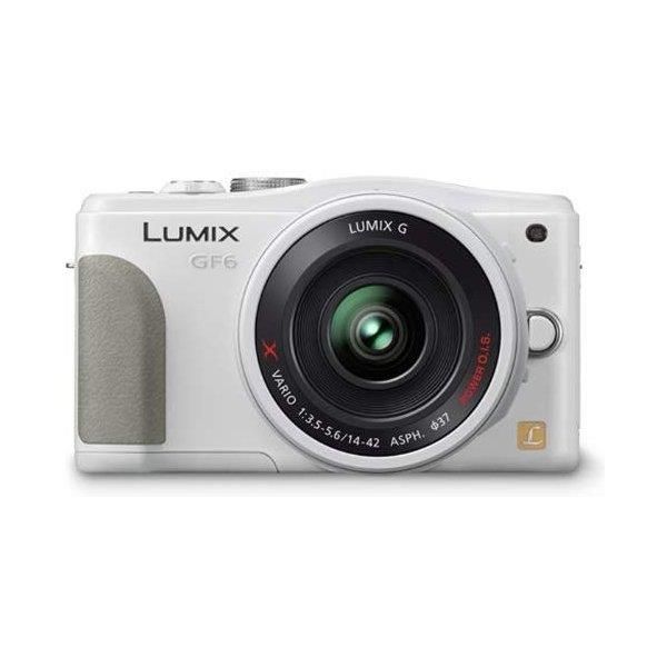 【中古】パナソニック Panasonic GF6 レンズキットホワイト DMC-GF6X-W当店保証30日間 人気モデル 高画質 売れ筋