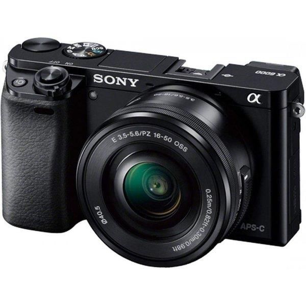 【中古】ソニー SONY α6000 パワーズームレンズキット ブラック ILCE-6000L B当店保証30日間 人気モデル 高画質 売れ筋