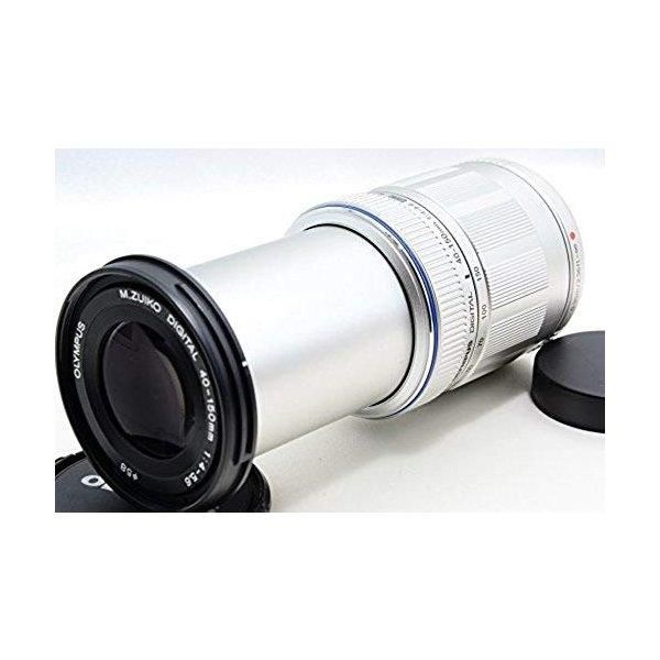【中古】オリンパス OLYMPUS レンズ M.ZUIKO DIGITAL ED 40-150mm F4.0-5.6 SLV当店保証30日間 人気モデル 高画質 売れ筋