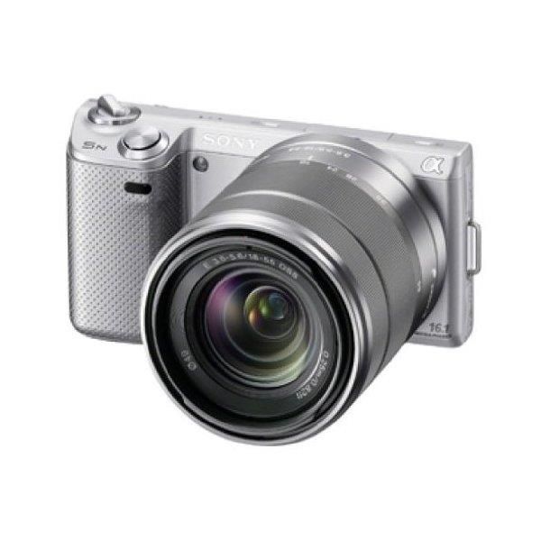 【中古】ソニー SONY α NEX-5N ダブルズームレンズキット シルバー当店保証30日間 人気モデル 高画質 売れ筋