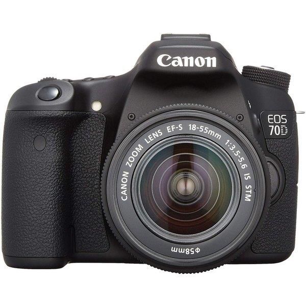 【中古】キヤノン Canon EOS70D レンズキット EF-S18-55mm F3.5-5.6 IS STM 付属当店保証30日間 人気モデル 高画質 売れ筋｜京都LaVIE店