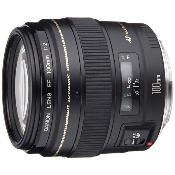 【中古】キヤノン Canon 単焦点中望遠レンズ EF100mm F2 USM フルサイズ対応当店保証30日間 人気モデル 高画質 売れ筋
