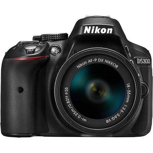 【中古】ニコン Nikon D5300 AF-P 18-55 VR レンズキット ブラック D5300LKP18-55当店保証30日間 人気モデル 高画質 売れ筋