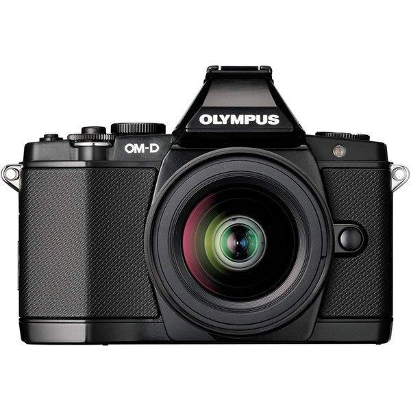 【中古】オリンパス OLYMPUS OM-D E-M5 水晶体一揃いの道具 黒いこと当店引き受ける30昼日なか 一般受け青写真 高画質 売れ筋
