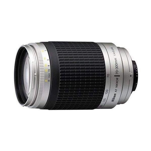 【中古】ニコン Nikon AF Zoom Nikkor 70-300mm F4-5.6G シルバー VR無し当店保証30日間 人気モデル 高画質 売れ筋