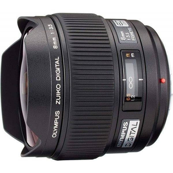 【中古】オリンパス OLYMPUS 対角線魚眼レンズ ZUIKO DIGITAL ED 8mm F3.5 Fisheye当店保証30日間 人気モデル 高画質 売れ筋