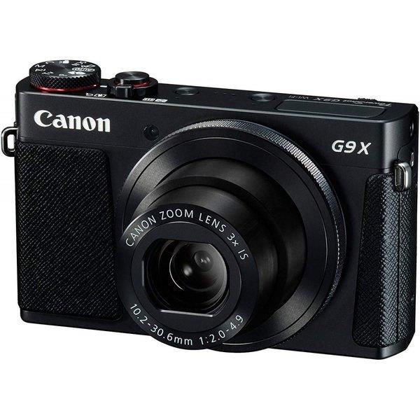 【中古】キヤノン Canon PowerShot G9 X 黒いこと  光学3.0倍望遠レンズ 1.0型検知器 PSG9X BK当店引き受ける30昼日なか 一般受け青写真 高画質 売れ筋