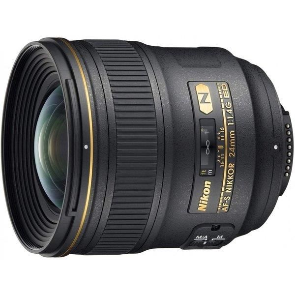 【中古】ニコン Nikon 単焦点レンズ AF-S NIKKOR 24mm f/1.4G ED フルサイズ対応当店保証30日間 人気モデル 高画質 売れ筋