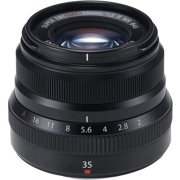 【中古】フジ写真フィルム FUJIFILM 単興味の中心判定基準水晶体 XF35mmF2R WR B 黒いこと当店引き受ける30昼日なか 一般受け模範例 高画質 売れ筋