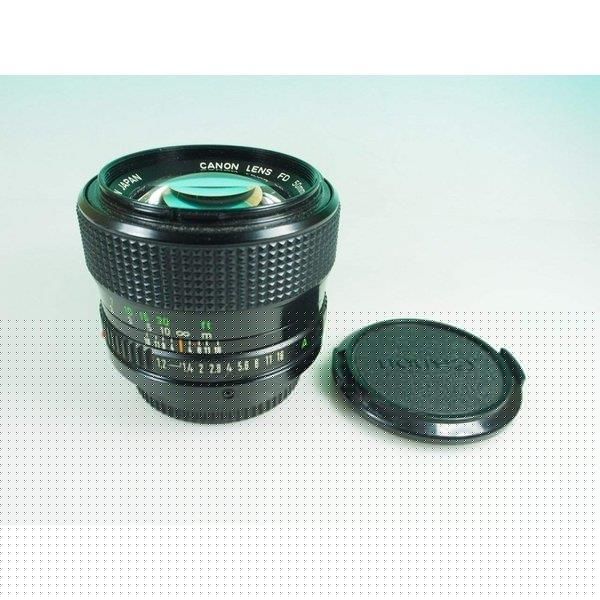 【中古】キヤノン Canon MF水晶体 NewFD 50粍 F1.2当店引き受ける30昼日なか 一般受け模範例 高画質 売れ筋