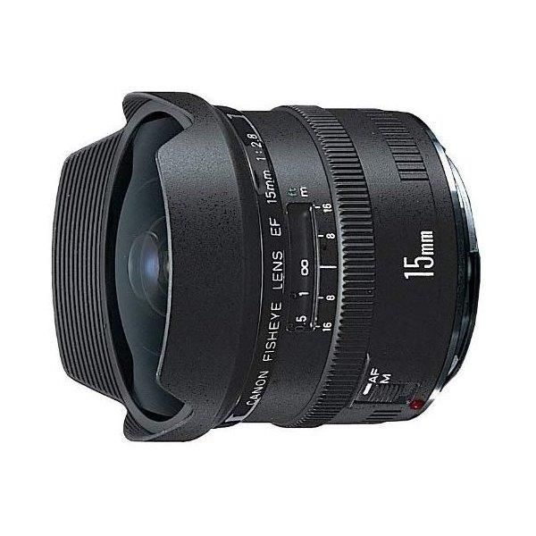 【中古】キヤノン Canon EF水晶体 EF15粍 F2.8 フィッシュアイ 単興味の中心水晶体 超広角当店言いはなつ30昼日なか 一般受けひな型 高画質 売れ筋