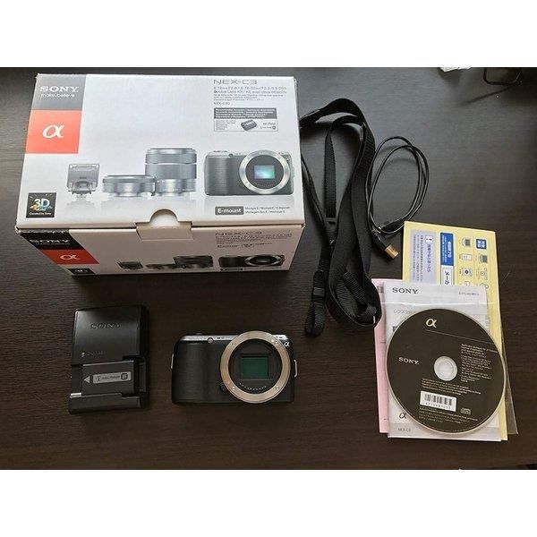 【中古】ソニー SONY  α NEX-C3 上半身 黒いこと当店引き受ける30昼日なか 一般受け模範例 高画質 売れ筋