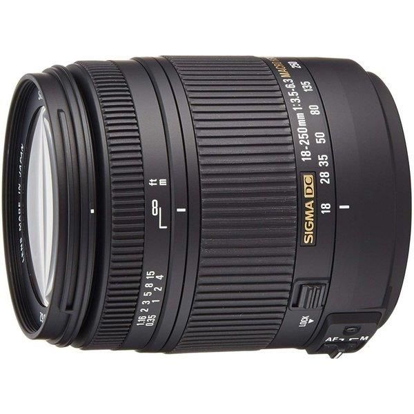 【中古】シグマ SIGMA 高倍率ズームレンズ 18-250mm F3.5-6.3 DC MACRO OS HSM キヤノン用 APS-C専用 883546当店保証30日間 人気モデル 高画質 売れ筋 25,776円