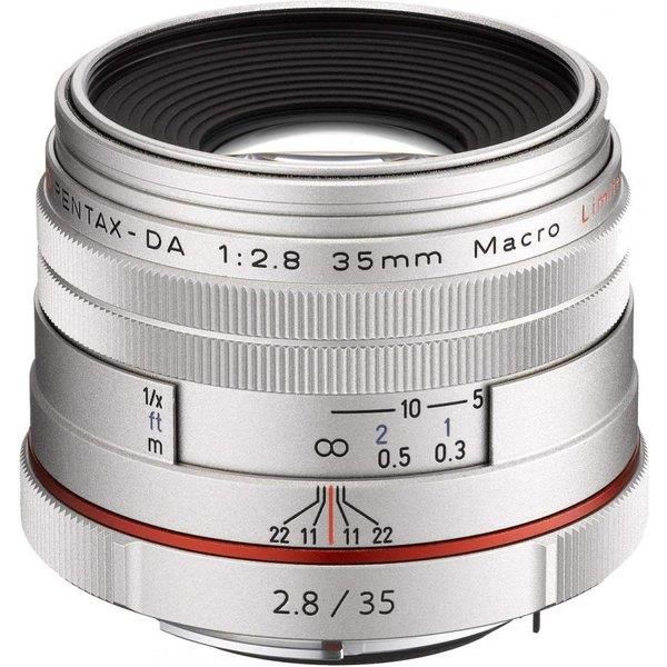 【中古】ペンタックス PENTAX 標準単焦点マクロレンズ HD ENTAX-DA35mmF2.8 Macro Limited シルバー Kマウント 21460当店保証30日間 人気モデル 高画質 売れ筋|京都LaVIE店