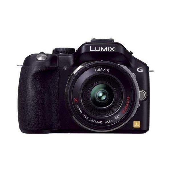 【中古】パナソニック Panasonic  G5 水晶体一揃いの道具 肝ったま黒いこと DMC-G5X-K当店引き受ける30昼日なか 一般受け青写真 高画質 売れ筋