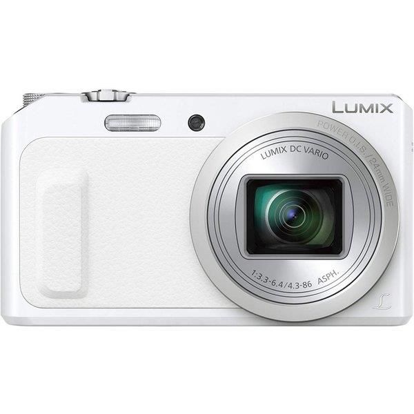 【中古】パナソニック Panasonic TZ57 光学20倍 白いこと DMC-TZ57-W当店引きうける30昼日なか 一般受けひな形 高画質 売れ筋