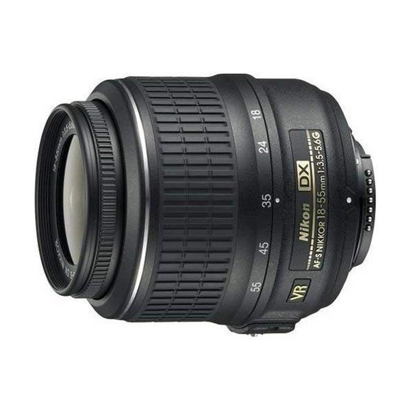 【中古】ニコン Nikon 標準ズームレンズ AF-S DX NIKKOR 18-55mm f/3.5-5.6G VR ニコンDXフォーマット専用当店保証30日間 人気モデル 高画質 売れ筋