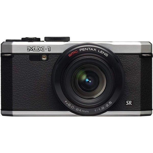 【中古】リコー RICOH ペンタックス PENTAX MX-1 古典派音楽しろがね色当店引き受ける30昼日なか 一般受け青写真 高画質 売れ筋