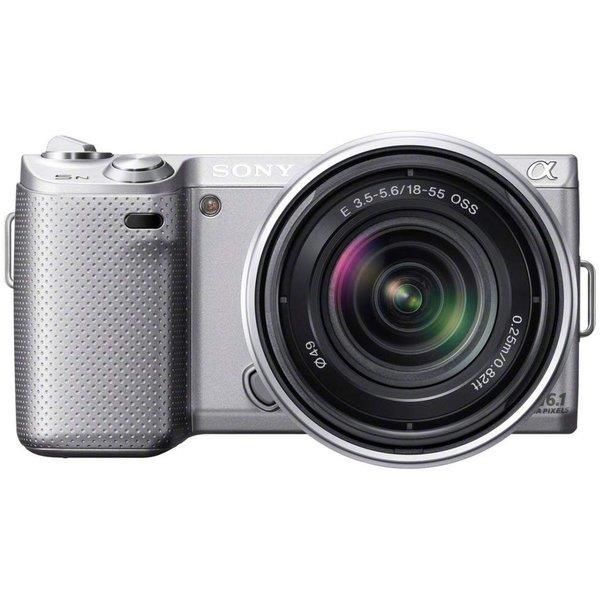 【中古】ソニー SONY α NEX-5N ズームレンズキット シルバー NEX-5NK/S当店保証30日間 人気モデル 高画質 売れ筋