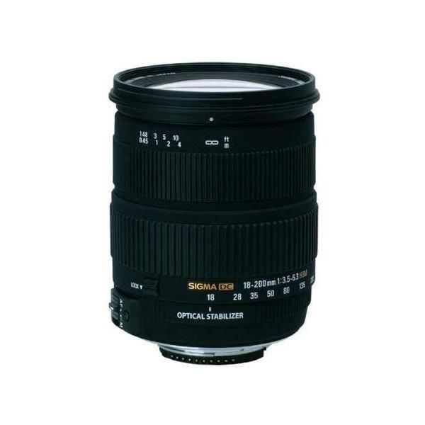 【中古】シグマ SIGMA 18-200mm F3.5-6.3 DC OS HSM ニコン用当店保証30日間 人気モデル 高画質 売れ筋|京都LaVIE店