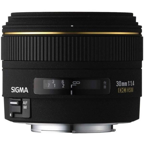 【中古】シグマ SIGMA 30mm F1.4 EX DC デジタル専用 HSM フォーサーズ用当店保証30日間 人気モデル 高画質 売れ筋