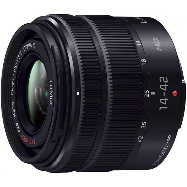 【中古】パナソニック Panasonic 標準ズームレンズ G VARIO 14-42mm/F3.5-5.6 II ASPH. ブラック H-FS1442A-KA当店保証30日間 人気モデル 高画質 売れ筋 31,720円