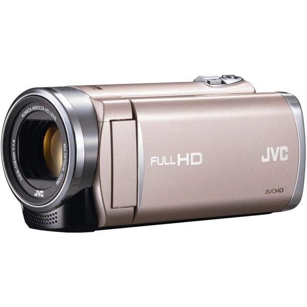 【中古】JVCケンウッド KENWOOD ビデオカメラ EVERIO GZ-E265 内蔵メモリー 32GB ピンクゴールド GZ-E265-N当店保証30日間 人気モデル 高画質 売れ筋