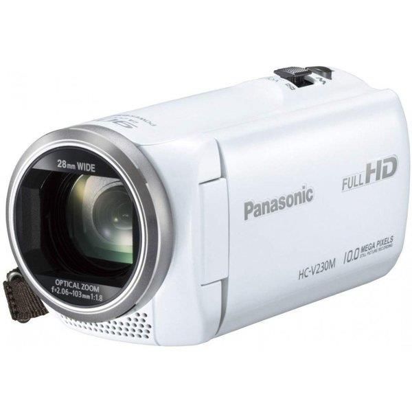 【中古】パナソニック Panasonic デジタルハイビジョンビデオカメラ 内蔵メモリー ホワイト HC-V230M-W当店保証30日間 人気モデル 高画質 売れ筋