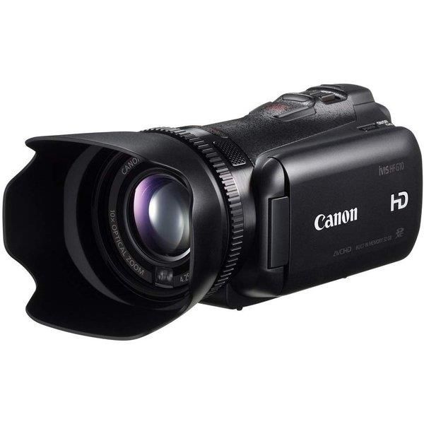 【中古】キヤノン Canon デジタルビデオカメラ iVIS HF G10 IVISHFG10 光学10倍 光学式手ブレ補正 内蔵メモリー32GB当店保証30日間 人気モデル 高画質 売れ筋|京都LaVIE店