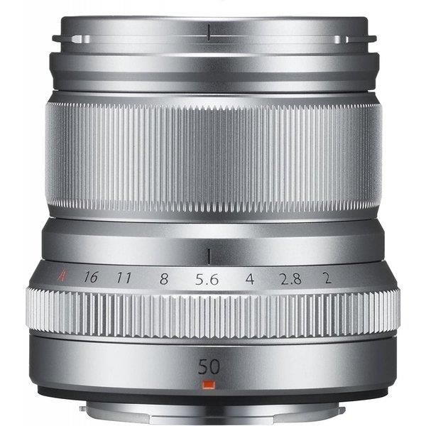 【中古】フジフィルム FUJIFILM 単焦点中望遠レンズ XF50mmF2 R WR S シルバー当店保証30日間 人気モデル 高画質 売れ筋