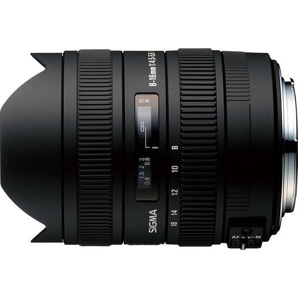 【中古】シグマ SIGMA 超広角ズームレンズ 8-16mm F4.5-5.6 DC HSM キヤノン用 APS-C専用 203542当店保証30日間 人気モデル 高画質 売れ筋|京都LaVIE店