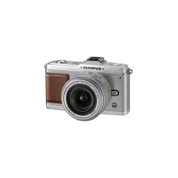 【中古】オリンパス OLYMPUS PEN E-P2 レンズキット シルバー E-P2LKIT-SLV当店保証30日間 人気モデル 高画質 売れ筋